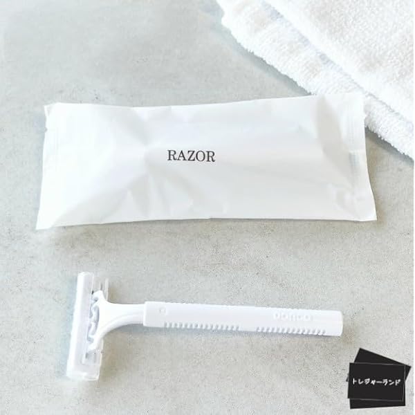 業務用使い捨てカミソリ 500本入り ヒゲソリ 2枚刃 RAZOR 2295-001383.jpg